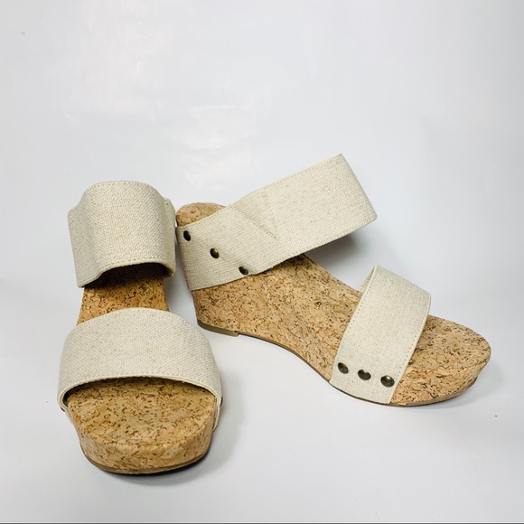 Lucky Brand Shoes - Lucky Brand "Magnolia" Strap Cork Sandal Sz. 7B